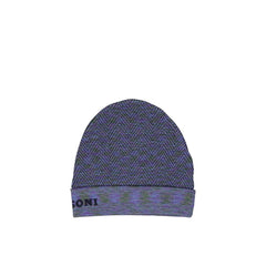 Purple Wool Beanie
