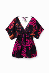 Black Viscose Jumpsuit