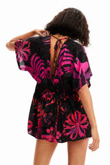 Black Viscose Jumpsuit