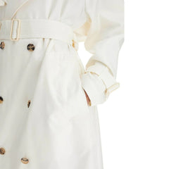 White Silk Coat