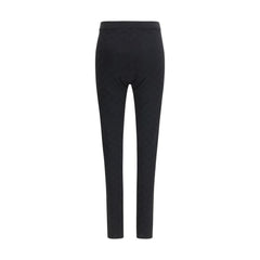 Black Viscose Leggings