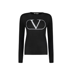Black Virgin Wool Sweatshirt