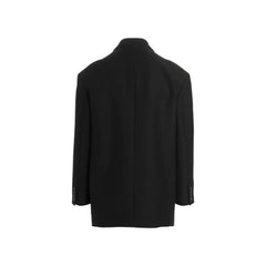 Black Silk Blazer