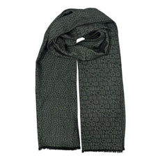 Green Wool Unisex Scarf