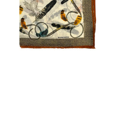 Beige Fleece Wool Women Scarf