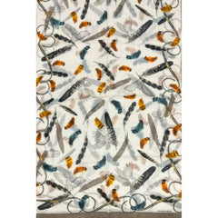 Beige Fleece Wool Women Scarf