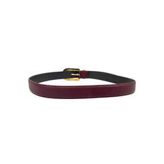 Red Leather Women Belt