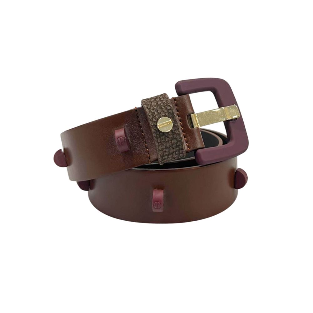 Brown Genuine Leather Women Belt