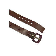 Brown Genuine Leather Women Belt