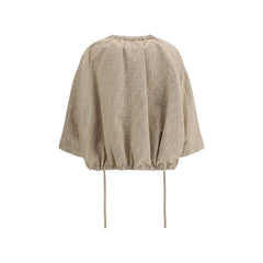 Beige Cotton Cloacks