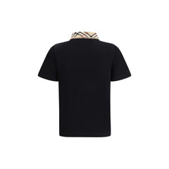 قميص بولو قطني أسود