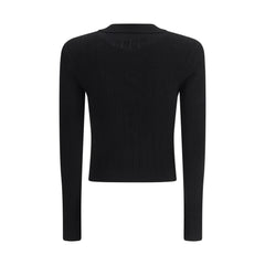 Black Viscose Cardigan