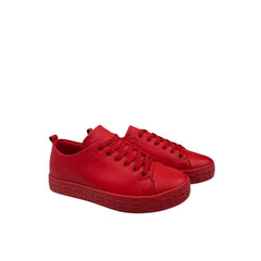 Red Leather Men Sneaker