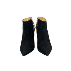 Black Genuine Leather Women Boot