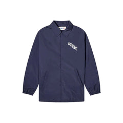 Blue Polyester Shell Jacket