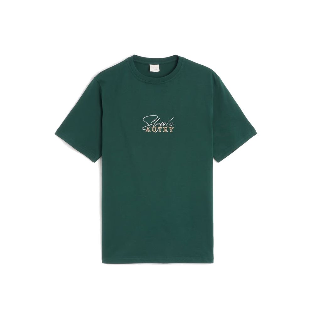 تي شيرت قطن ثنائي اللون