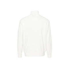 White Nylon Sweatshirt
