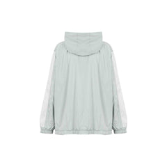 Blue Nylon Shell Jacket