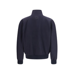 Blue Cashmere Bomber