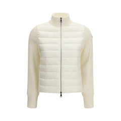 White Polyamide Cardigan