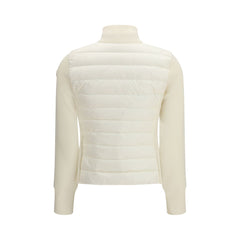 White Polyamide Cardigan