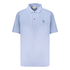 Azzurro Cotton Men Polo Shirt
