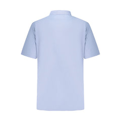 Azzurro Cotton Men Polo Shirt