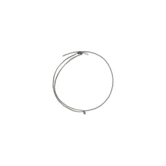 قلادة معدنية فضية