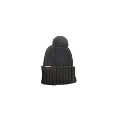 Black Marabou Cap (Baseball Hat)