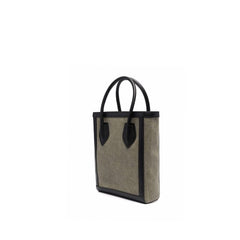 Bicolor Cotton Tote Bag