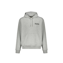 Gray Cotton Hoodie