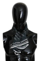 وشاح نسائي من الحرير الأزرق