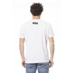 "White Cotton Men T-Shirt"