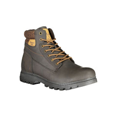 Marrone Polyurethane Mens Boot