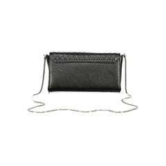 "Black Polyester Women Shoulder Bag"