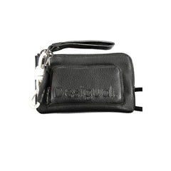 Black Faux Leather Women Shoulder Bag