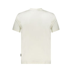 White Cotton Men's T-Shirt