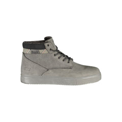 Grigio Poliuretano Men Ankle Boot