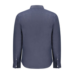 Blue Linen Men Shirt