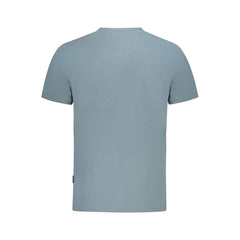 تي شيرت رجالي قطن بني اللون بني اللون