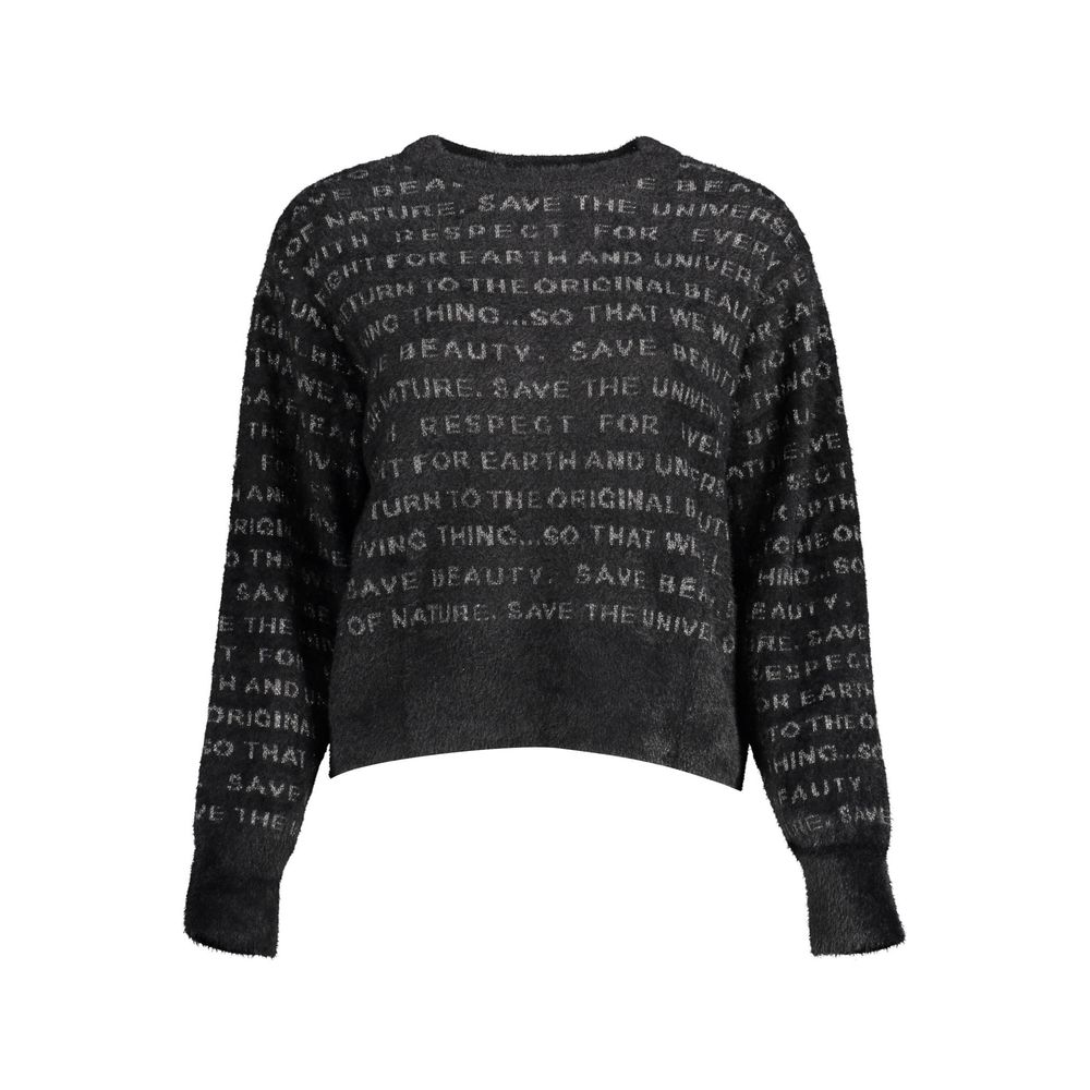 Black Polyamide Women's Sweater