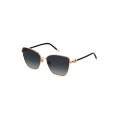 Gold Metal Women Sunglass