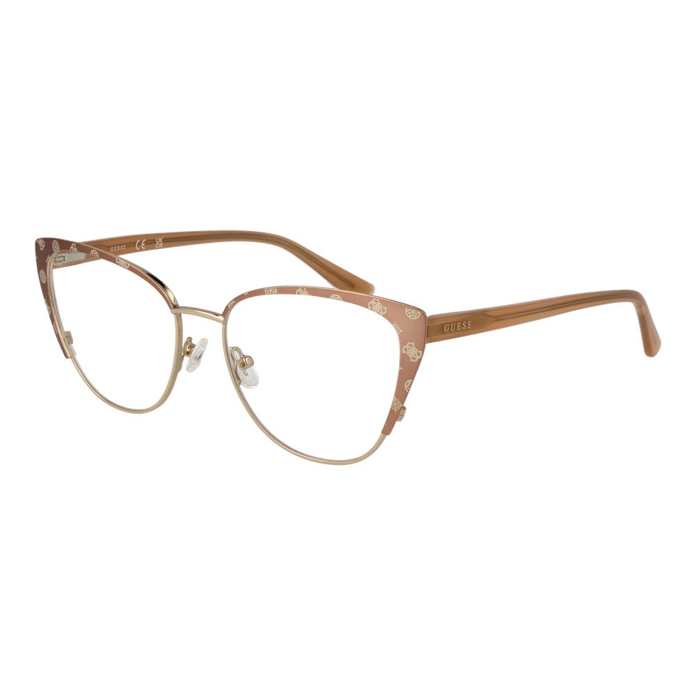 Beige Metal Glasses (Frames)