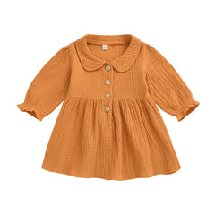 تنورة برنسيس من القطن الرغوي المطبوع عليه رباط على شكل كلية للبنات 