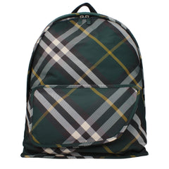 Green Fabric Backpack