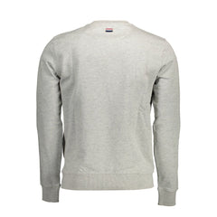"Gray Cotton Men's Sweatshirt"