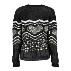 Black Acrylic Women Sweater