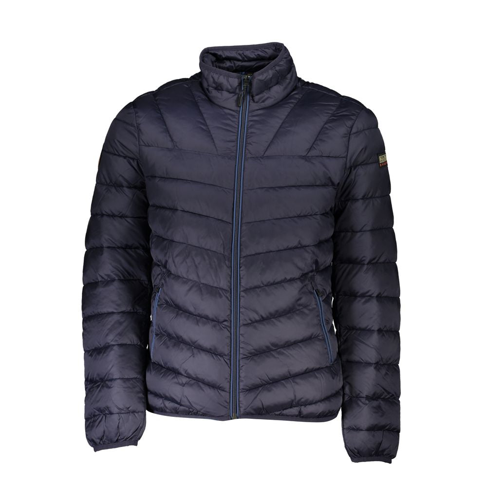 Blue Polyamide Men's Jacket