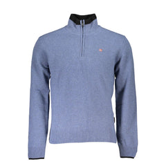 Blue Tessuto Men Sweater