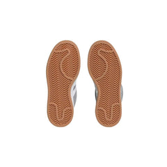 Gray Leather Sneaker